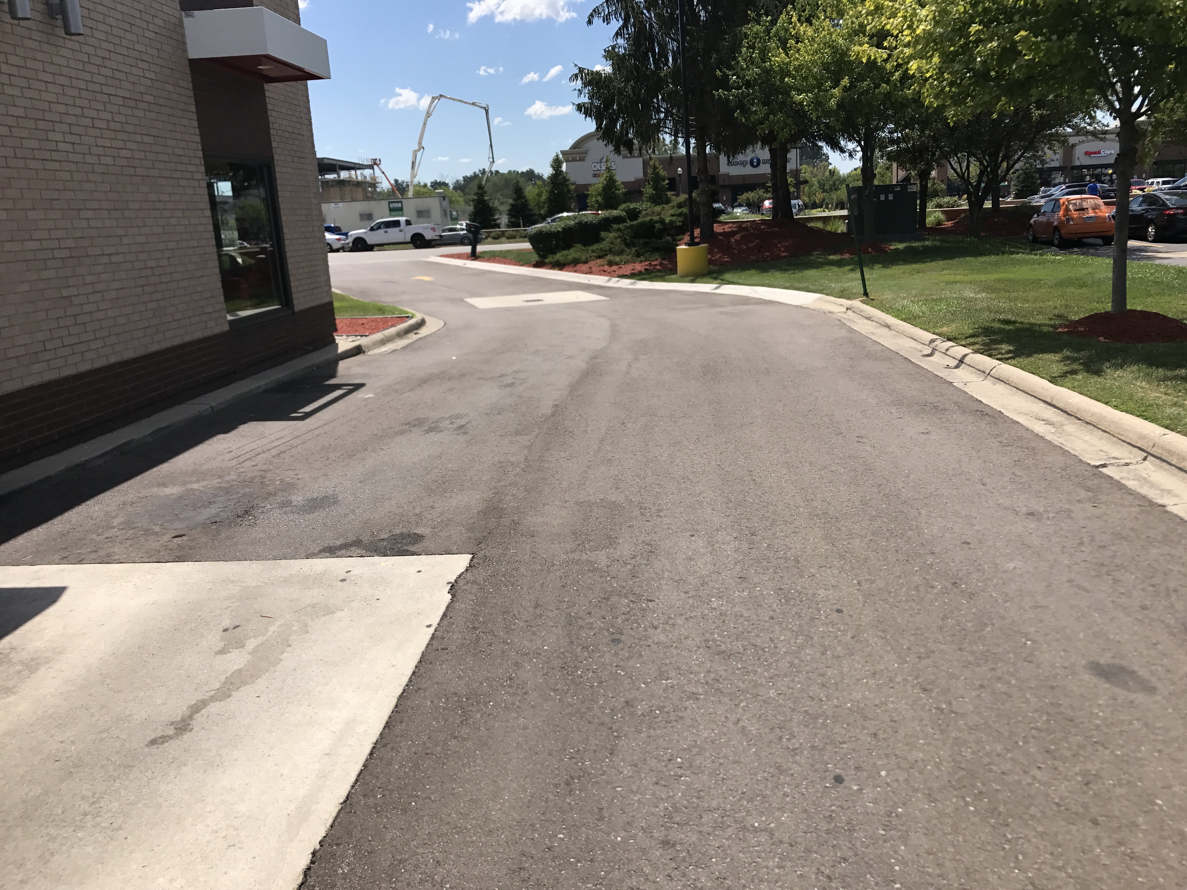 KFC Drive-Thru Lane Paving