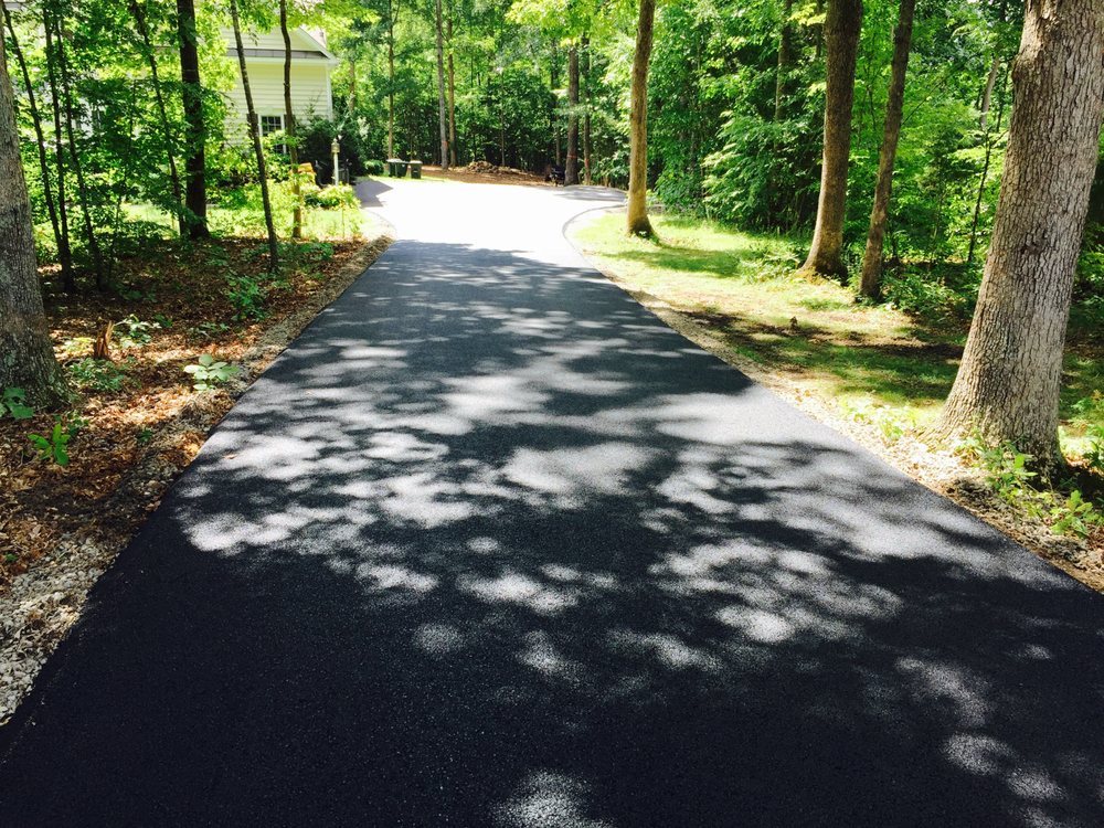 Chesterfield Driveway — Machine Finish