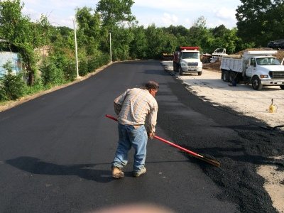 Car Lot Paving — Midlothian Turnpike