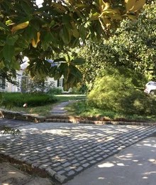 Cobblestone Hardscape Installation