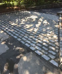 Cobblestone Border Detail